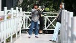 JPO Tanpa Atap di Sudirman Jadi Favorit Selfie Warga
