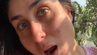 Kareena Kapoor tak ragu memperlihatkan wajah aslinya tanpa make up. Foto: Instagram Kareena Kapoor