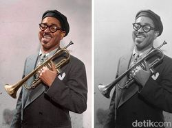 Habiskan 3 Ribu Jam, Seniman Ini Warnai Foto Sejarah Hitam Putih