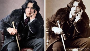 Oscar Wilde, tahun 1880. (Foto: Brightside)