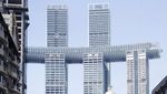 Megahnya Jembatan Raksasa yang Hubungkan 4 Gedung Pencakar Langit