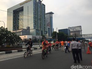 CFD Jalan Gajah Mada Jakpus, Lansia-Anak di Bawah 9 Tahun Akan Dipulangkan