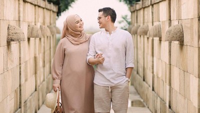 8 Gaya Citra Kirana Serba Pastel Saat Foto Hamil, Mesra dengan Rezky Aditya
