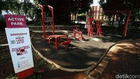 Ada juga fasilitas olah raga.