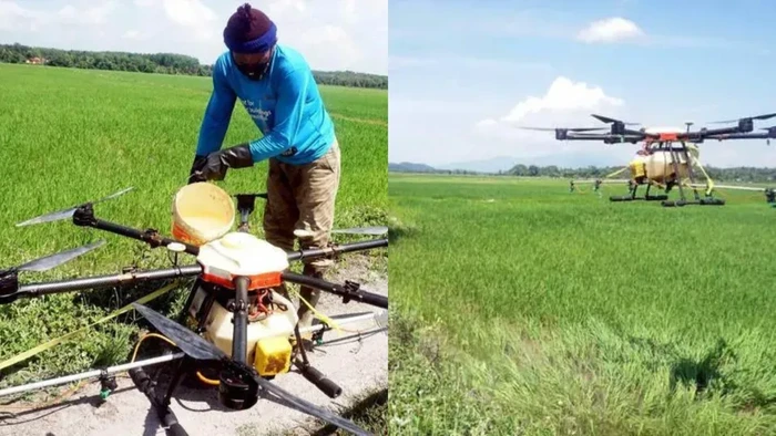 drone malaysia farmer