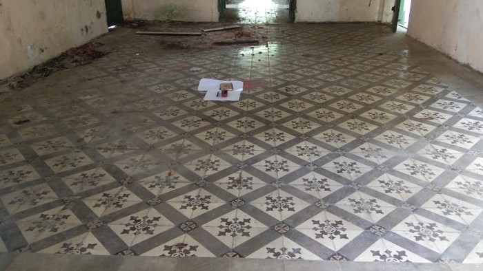 gedung Controller situs cagar budaya peninggalan zaman Belanda di Kabupaten Siak, Riau.