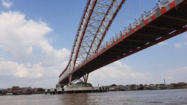 Jembatan Musi VI di Palembang