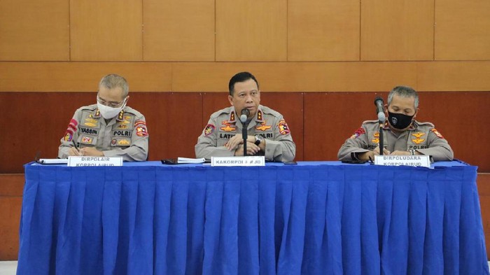 Kakorpolairud Baharkam Polri Irjen Lotharia Latif
