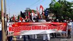 Massa Brebes Bergerak Tolak RUU HIP