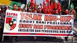 Massa Brebes Bergerak Tolak RUU HIP
