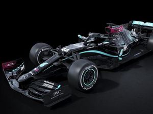 Lawan Rasisme, Mobil F1 Mercedes Kini Warna Hitam