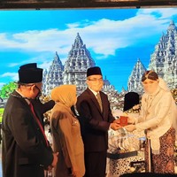 Kepala Dinas Pariwisata DIY Singgih Raharjo mengatakan nikah bareng virtual pertama di Indonesia ini bisa menjadi momentum bangkitnya bisnis pernikahan. Apalagi acara tersebut diadakan bertepatan dengan Hari Keluarga Nasional. Foto: dok. Jauh Hari Wawan S/detikcom