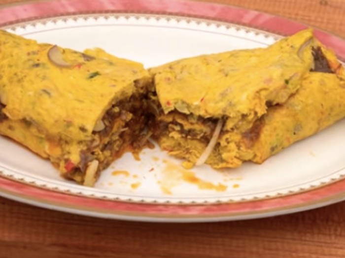 Omelet Rendang ala Gordon Ramsay