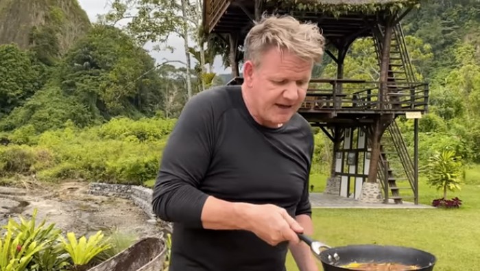 Omelet Rendang ala Gordon Ramsay