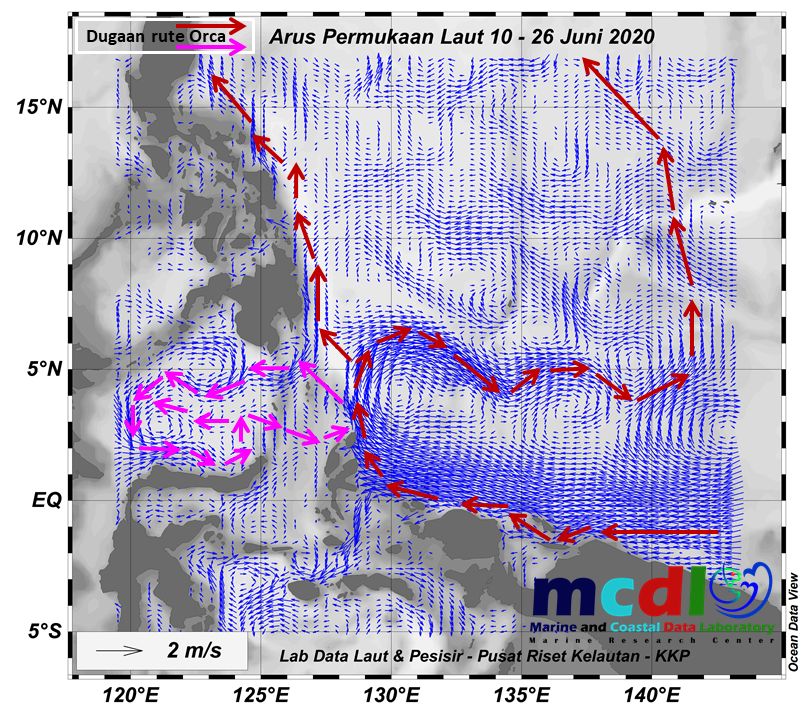 Pemodelan rute orca di Sulut
