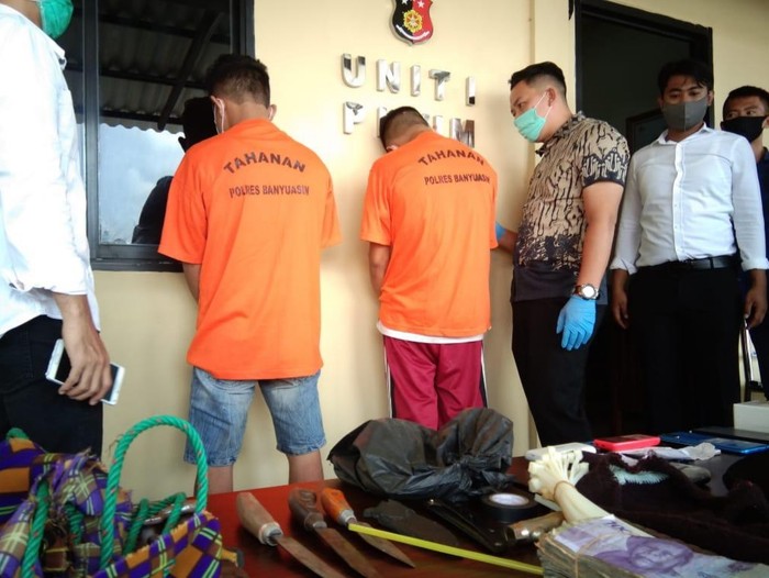 Penangkapan perampokan di Sumsel (Raja Adil-detikcom)