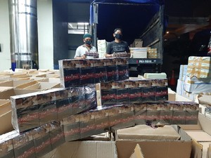 Penyelundupan 4,4 Juta Batang Rokok Ilegal di Jateng Digagalkan