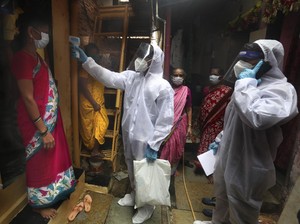 Sehari 62 Ribu Kasus, Total Kasus Corona di India Tembus 2 Juta