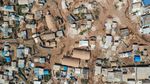 Potret Kamp Pengungsian Idlib Suriah dari Atas