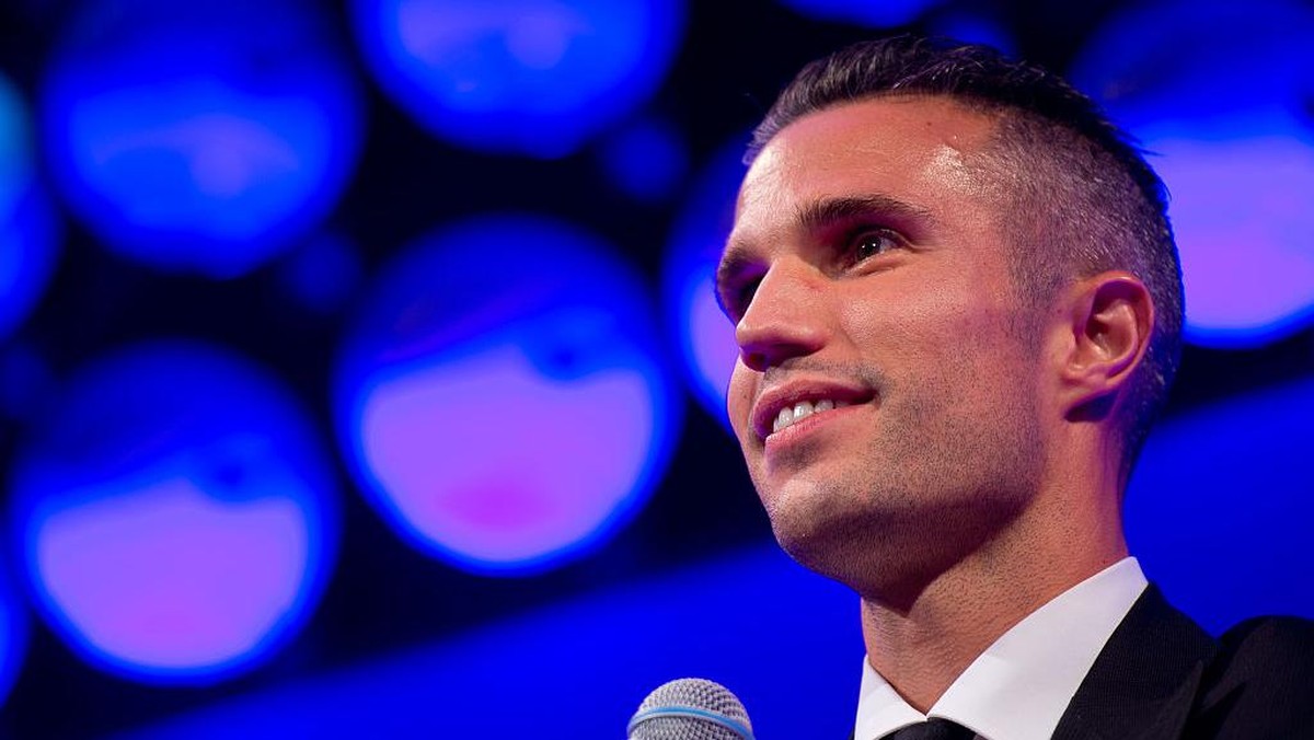 Robin van Persie sapa fans di Indonesia.Foto: (Getty Images/Ben A. Pruchnie)
