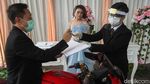 Seperti Ini Lho Simulasi Wedding Drive-Thru di Tangerang