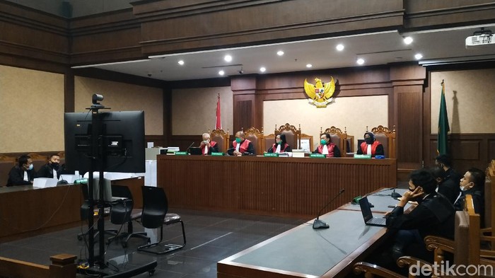 Sidang tuntutan di PN Tipikor Jakarta Pusat.