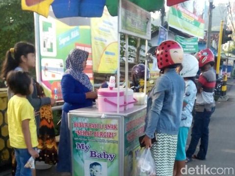 tukang bubur buka cabang 3 kota