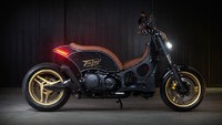 Pekerjaan pertama yang dilakukan Greg adalah mengurangi bobot TMAX yang memiliki bobot 221 kilogram, Unikat pun fokus memangkas bobot sekitar 30 kilogram. Foto: Bike Exif