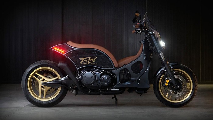 Yamaha TMAX dibikin lebih langsing