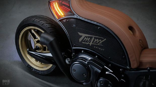Yamaha TMAX dibikin lebih langsing