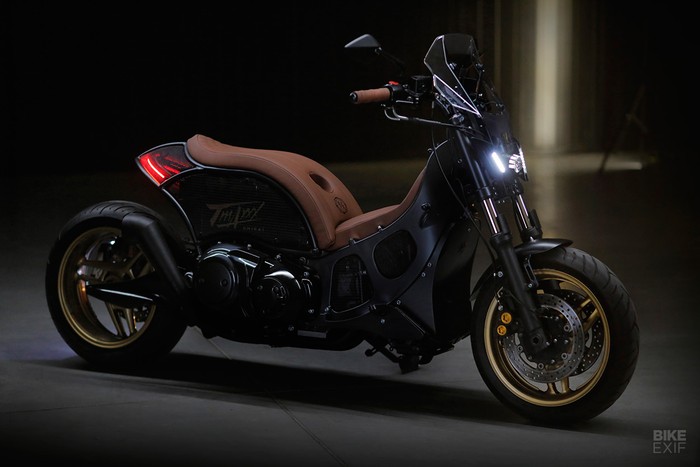 Yamaha TMAX dibikin lebih langsing