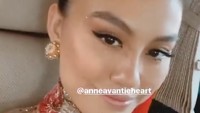Ternyata busana tersebut digunakan untuk acara pernikahan saudaranya. Dok. Instagram/anneavantieheart