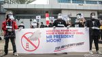 Aksi Mengecam Pandanaan PLTU Jawa 9 & 10