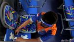 Begini Lho Penerapan Protokol Kesehatan di dalam Bus