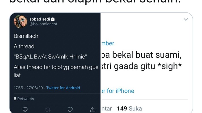 bekal buat suami