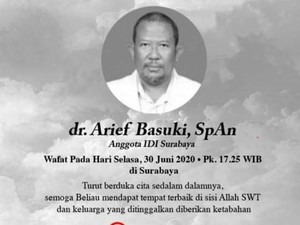 Dokter RS Haji Surabaya Meninggal Terpapar COVID-19
