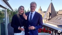 Dolph Lundgren bertunangan dengan Emma Krokdal belum lama ini. Dok. Instagram/emmakrokdal