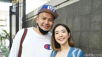 Hubungan Gisel dan Wijin sempat dikabarkan putus. Pool/Noel/detikFoto.
