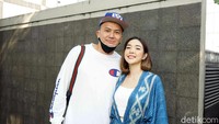 Gisel dan Wijin saat ditemui di kawasan Trans TV, Kapten Tendean, Jakarta Selatan belum lama ini. Pool/Noel/detikFoto.