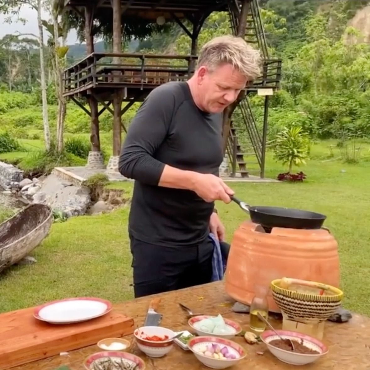 Gordon Ramsay di Padang