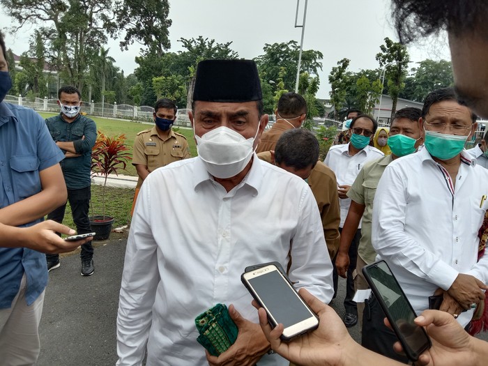 Gubernur Sumatera Utara Edy Rahmayadi (Ahmad Arfah-detikcom)