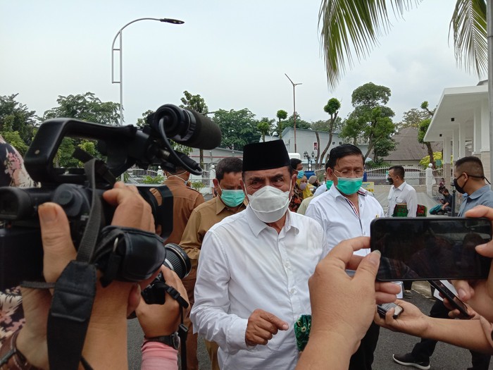 Gubernur Sumatera Utara Edy Rahmayadi (Ahmad Arfah-detikcom)