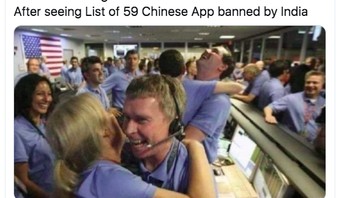 Para gamer PUBG bergembira bersama gamenya tetap hidup. Foto: Twitter