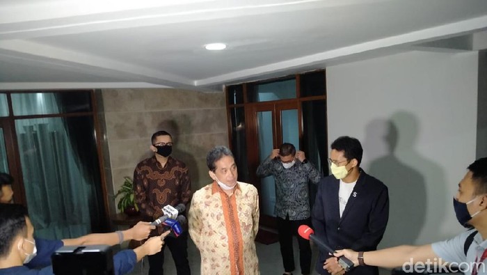 Mendag Agus Suparmanto bertemu Sandiaga Uno