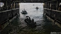 Latihan ini diikuti oleh 101 pasukan Kopaska.