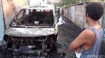 Mobil Mewah Via Vallen Ludes Terbakar