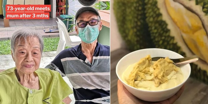 Pasien Corona Tertua di Singapura Ini Pesta Durian Usai Sembuh