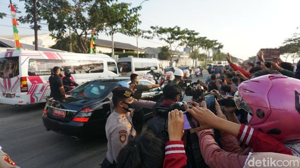 Presiden Joko Widodo (Jokowi) berkunjung ke Demak, Jawa Tengah, Selasa (30/6/2020).