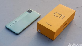 5. Realme C11. Foto: Adi Fida Rahman/detikINET