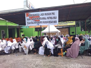 Umi-umi di Medan Deklarasi Tolak RUU HIP, Bangga Jadi Musuh PKI